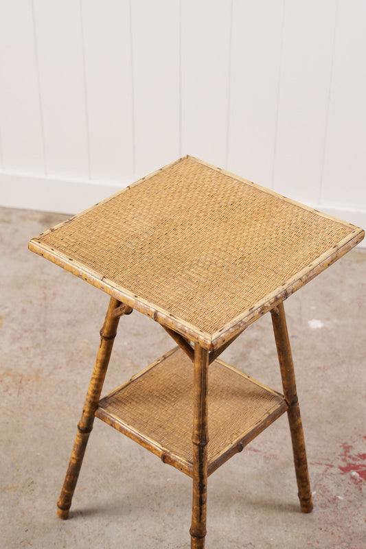 19th Century English Bamboo Table