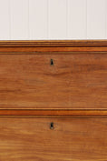 Load image into Gallery viewer, Edwardian Oak 3-Drawer Chest with Ebony Inlay
