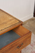 Load image into Gallery viewer, Edwardian Oak 3-Drawer Chest with Ebony Inlay
