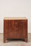 Load image into Gallery viewer, Edwardian Oak 3-Drawer Chest with Ebony Inlay
