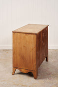 Load image into Gallery viewer, Edwardian Oak 3-Drawer Chest with Ebony Inlay
