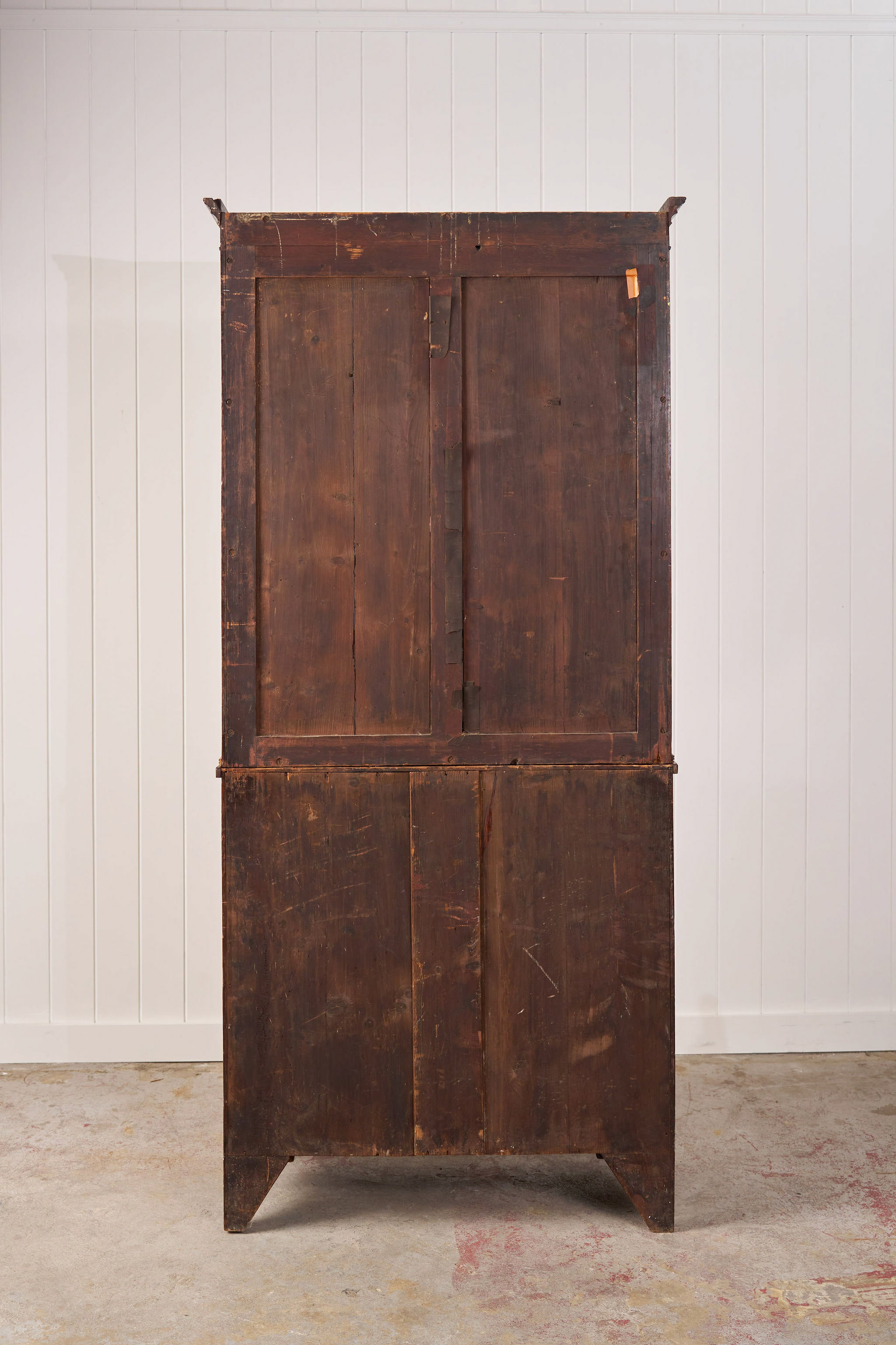 George III Mahogany Secretaire Bookcase (c. 1790)