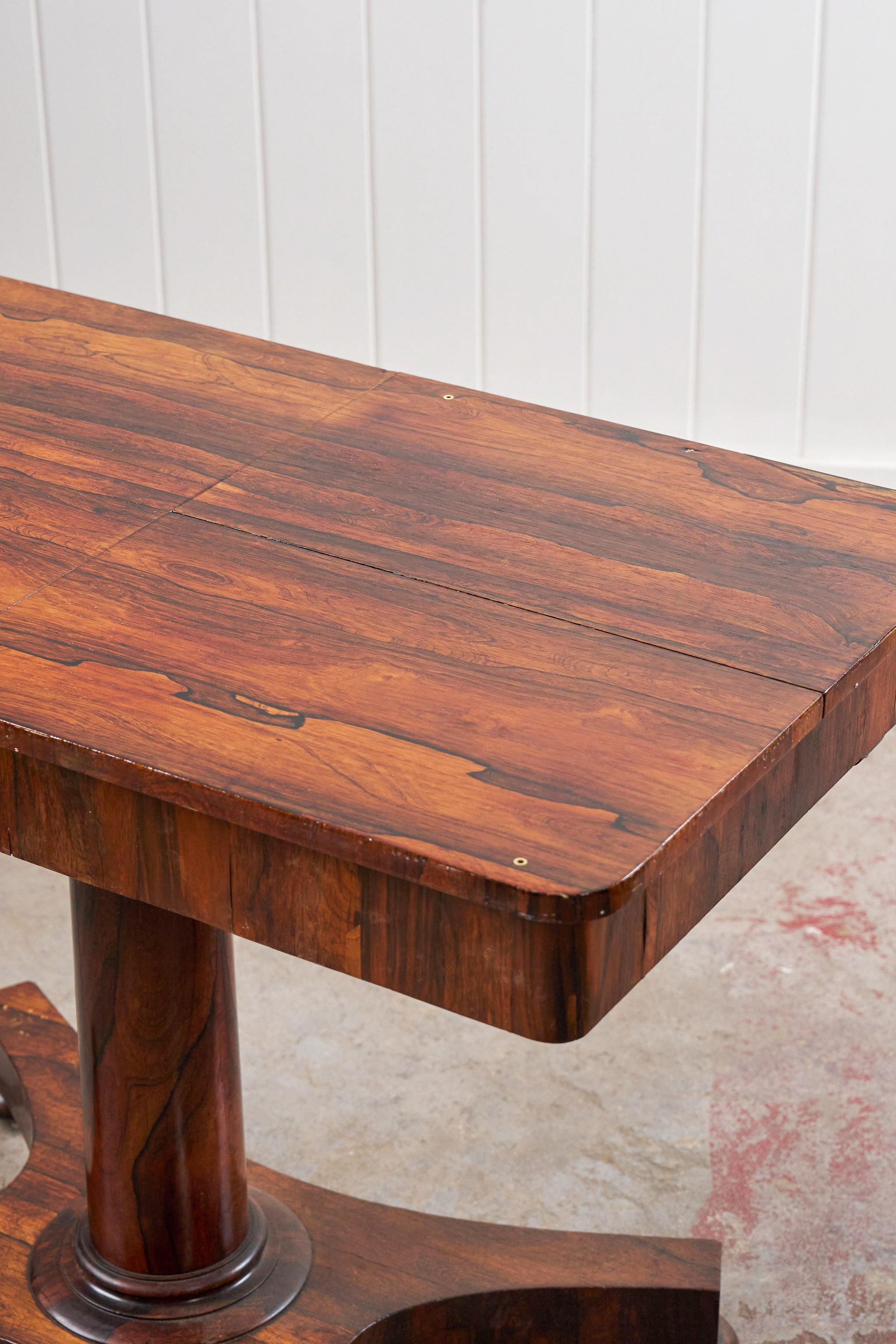 William IV Period Rosewood Library Reading Table