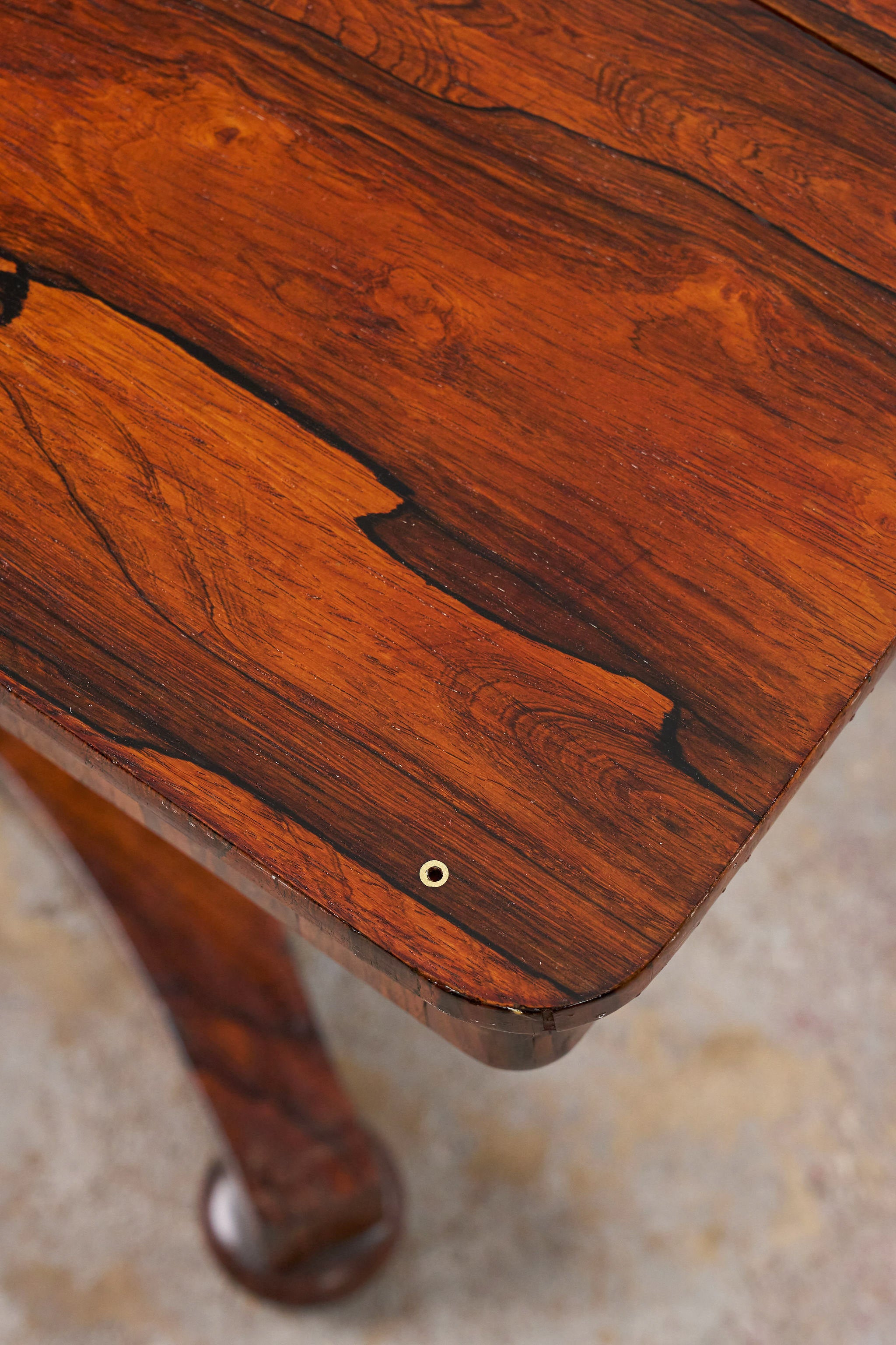 William IV Period Rosewood Library Reading Table
