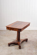 Load image into Gallery viewer, William IV Period Rosewood Library Reading Table
