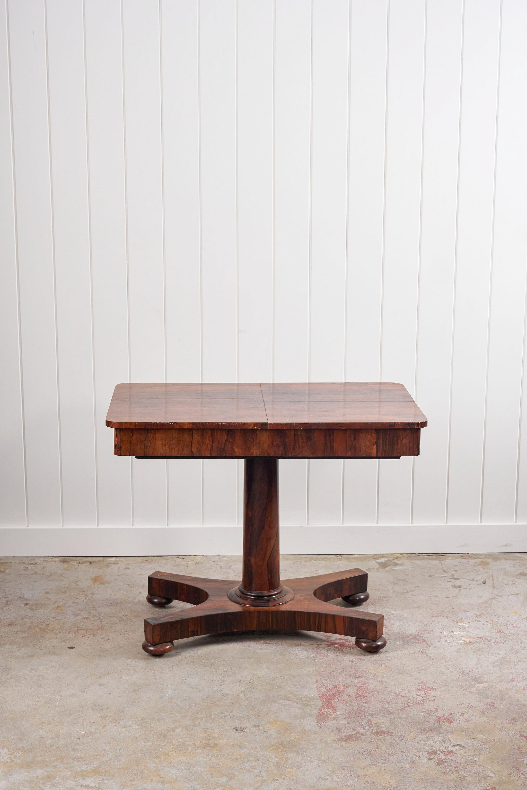 William IV Period Rosewood Library Reading Table