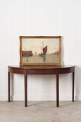 Load image into Gallery viewer, Signed + Dated Oil on Canvas by Alexander Mortimer (British; d.1896) | 'Entering a Harbour'
