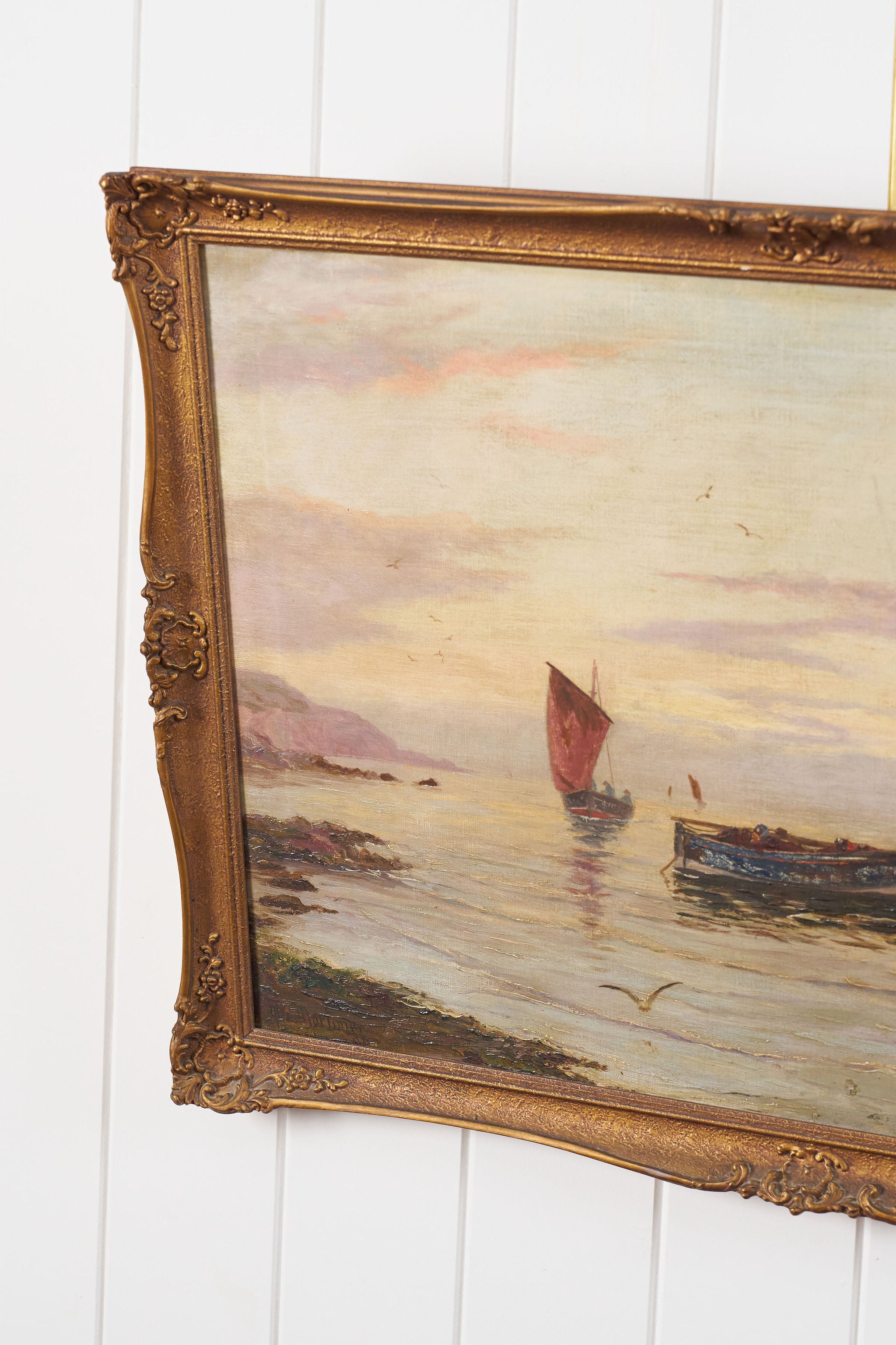 Signed + Dated Oil on Canvas by Alexander Mortimer (British; d.1896) | Untitled