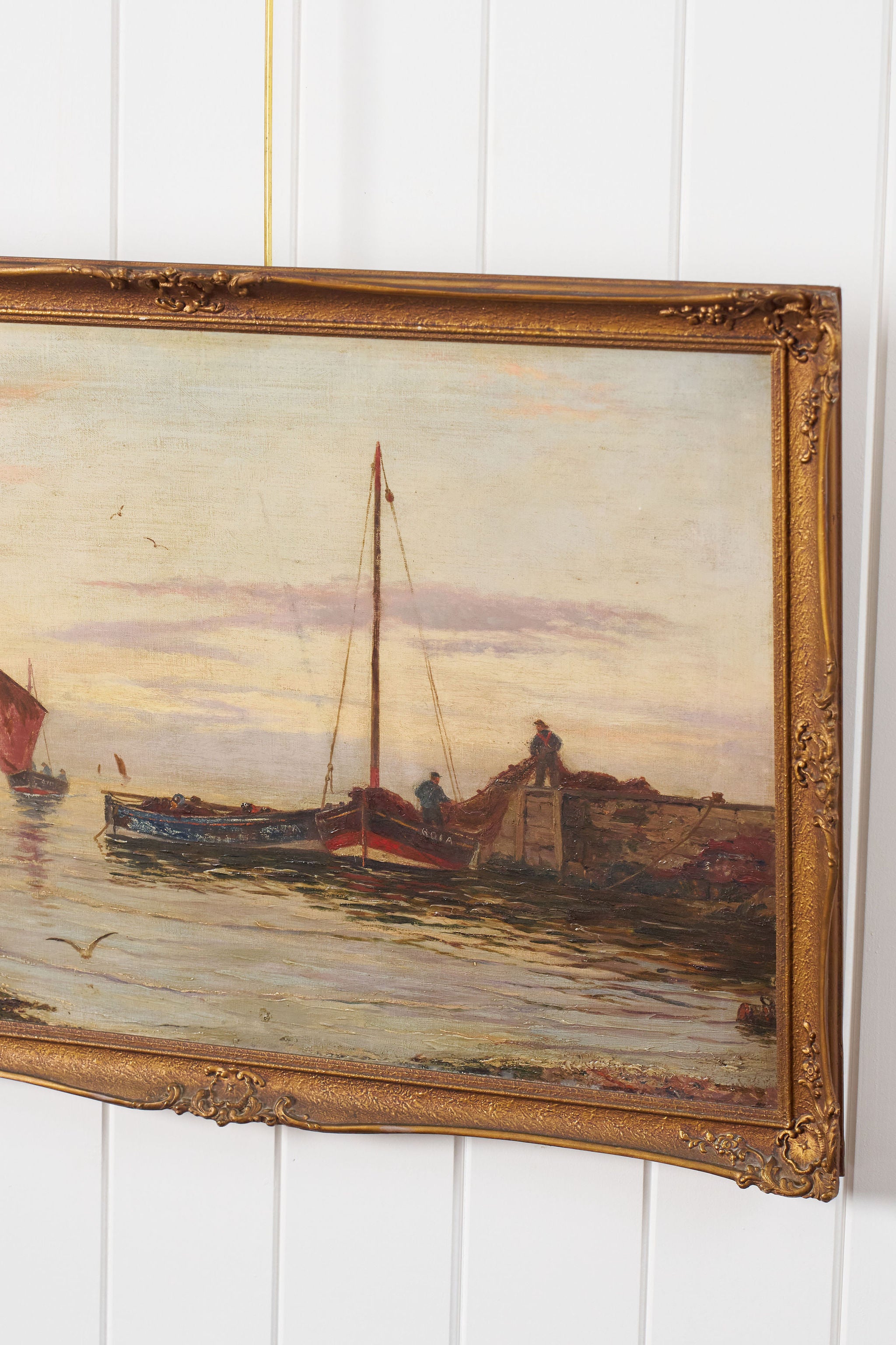 Signed + Dated Oil on Canvas by Alexander Mortimer (British; d.1896) | Untitled
