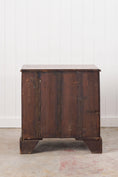 Load image into Gallery viewer, 18th Century English Walnut Bachelor’s Chest with Original Pulls + Sliding Table (c. 1740)
