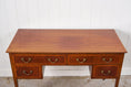 Load image into Gallery viewer, English Mahogany Inlay Knee Hole Desk
