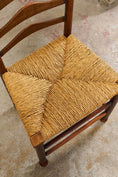 Load image into Gallery viewer, SINGLE Vintage English Ladder Back Chair

