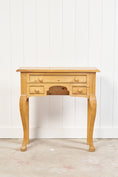 Load image into Gallery viewer, Petite Antique Pine Entry or Side Table
