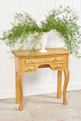 Load image into Gallery viewer, Petite Antique Pine Entry or Side Table
