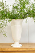 Load image into Gallery viewer, Tall Wedgwood Edme Cream Vase
