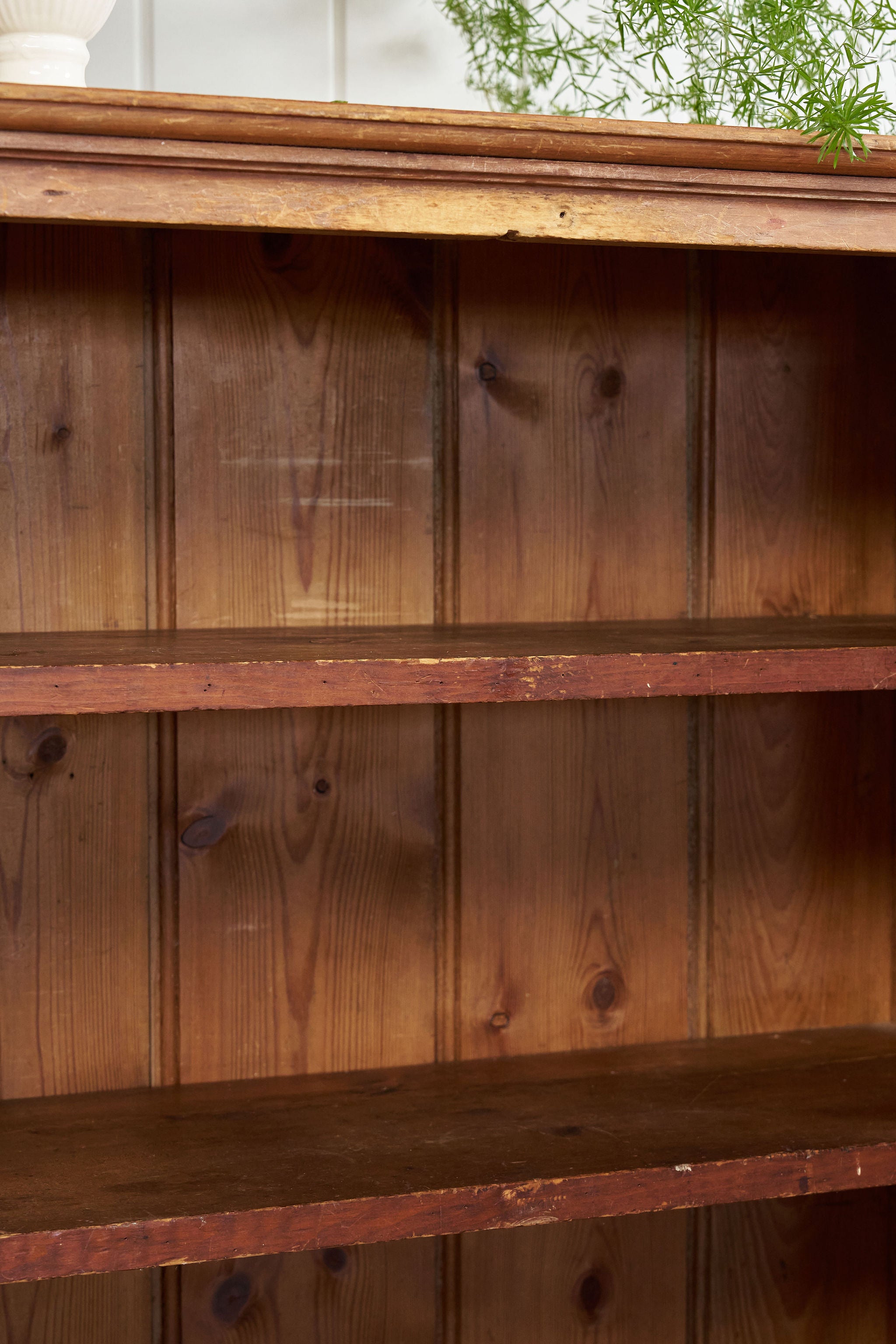 19th Century English Pine Floor Cupboard