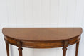 Load image into Gallery viewer, Vintage French Style Demilune Console with Fluted Legs
