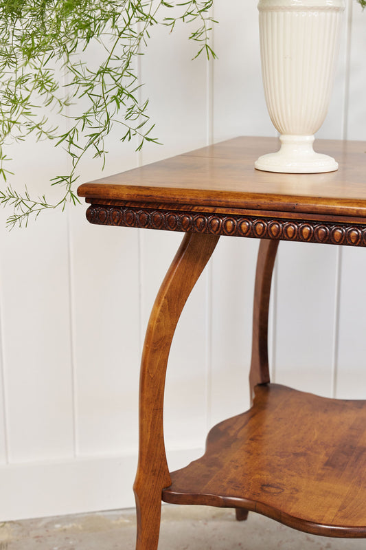 Vintage Two-Tier Side Table