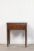 Load image into Gallery viewer, Italian Neoclassical Marquetry Inlaid Mahogany Console or Side Table

