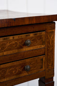 Load image into Gallery viewer, Italian Neoclassical Marquetry Inlaid Mahogany Console or Side Table
