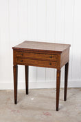 Load image into Gallery viewer, Italian Neoclassical Marquetry Inlaid Mahogany Console or Side Table
