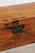 Load image into Gallery viewer, Antique English Trunk with Rounded Top
