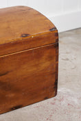 Load image into Gallery viewer, Antique English Trunk with Rounded Top
