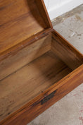 Load image into Gallery viewer, Antique English Trunk with Rounded Top
