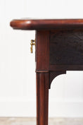 Load image into Gallery viewer, English 19th Century Mahogany Pembroke Drop Leaf Table | by Edwards & Roberts (Oxford Street, London)
