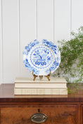 Load image into Gallery viewer, Antique Ironstone China ‘Ferns Needle + Thread’ Plate
