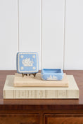 Load image into Gallery viewer, Wedgwood Blue Jasperware Square Trinket Box
