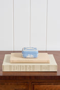 Load image into Gallery viewer, Wedgwood Blue Jasperware Square Trinket Box
