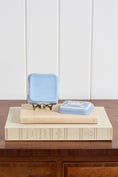 Load image into Gallery viewer, Wedgwood Blue Jasperware Square Trinket Box
