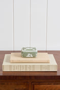 Load image into Gallery viewer, Wedgwood Sage Green Jasperware Square Box
