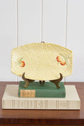 Load image into Gallery viewer, Yellow Lettuce Majolica Platter with Tomatoes
