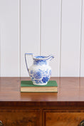 Load image into Gallery viewer, Spode Blue + White Transferware Pitcher

