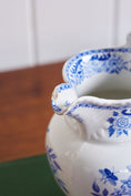 Load image into Gallery viewer, Spode Blue + White Transferware Pitcher
