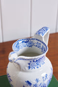 Load image into Gallery viewer, Spode Blue + White Transferware Pitcher
