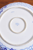 Load image into Gallery viewer, Carl Teichert Meissen Blue Onion Reticulated Shallow Bowl (c. 1875)
