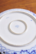 Load image into Gallery viewer, Carl Teichert Meissen Blue Onion Reticulated Shallow Bowl (c. 1875)
