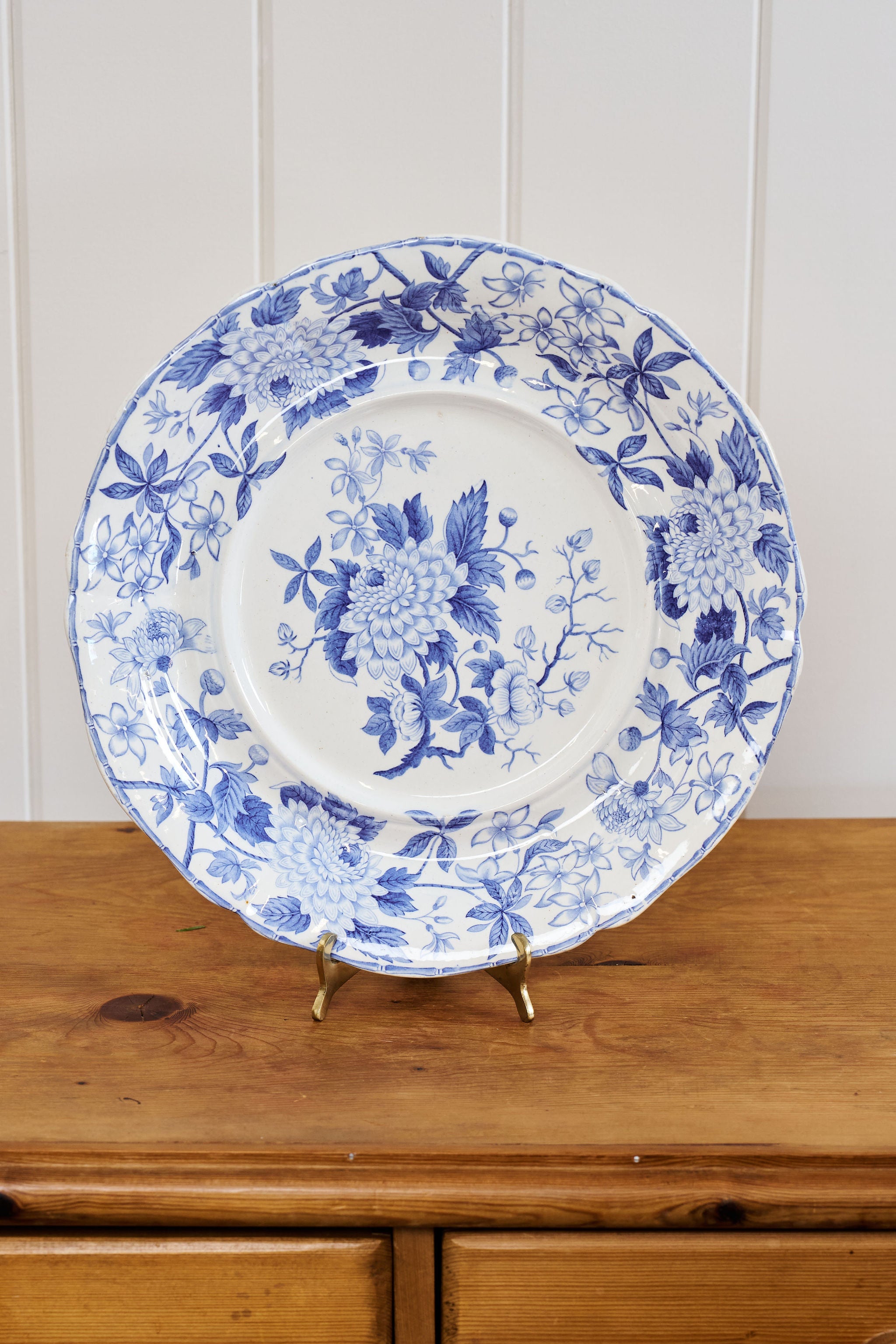 Antique Copeland & Garrett Late Spode Pearlware Platter