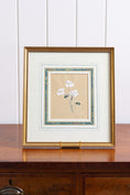Load image into Gallery viewer, SET of 2 | Hand Painted Florals with Marbled Mats
