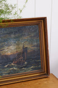 Load image into Gallery viewer, 19th Century Signed Moody Maritime Oil Painting
