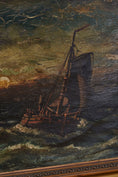 Load image into Gallery viewer, 19th Century Signed Moody Maritime Oil Painting
