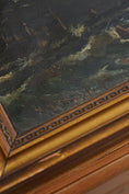 Load image into Gallery viewer, 19th Century Signed Moody Maritime Oil Painting

