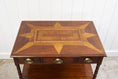 Load image into Gallery viewer, 19th-Century English Mahogany + Oak Inlay Two-Tier Server with Drawers

