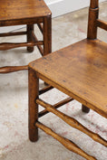 Load image into Gallery viewer, SET OF 6 | English Carved Oak Dining Chairs
