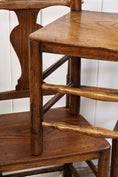Load image into Gallery viewer, SET OF 6 | English Carved Oak Dining Chairs
