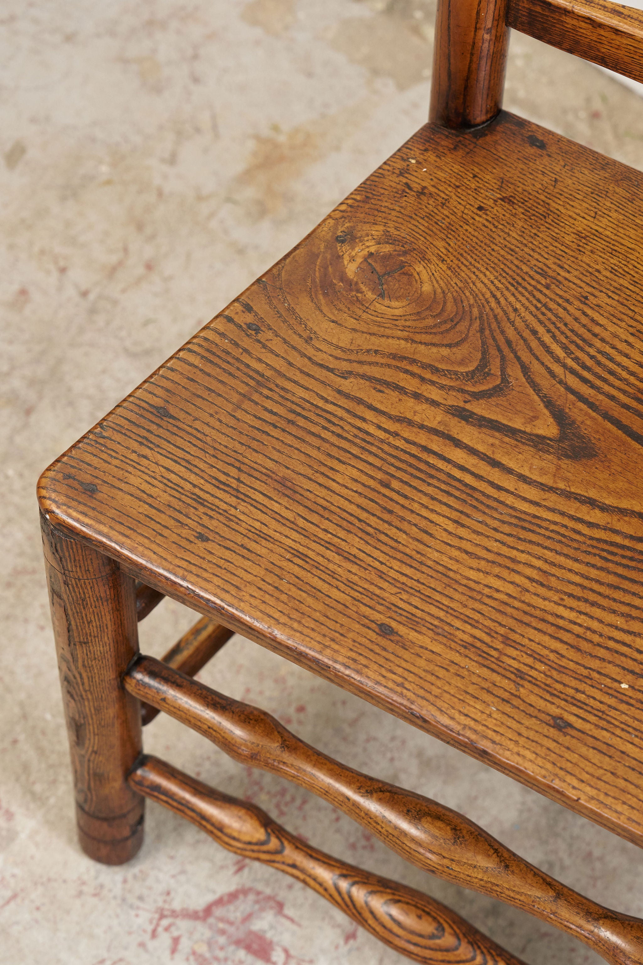 SET OF 6 | English Carved Oak Dining Chairs