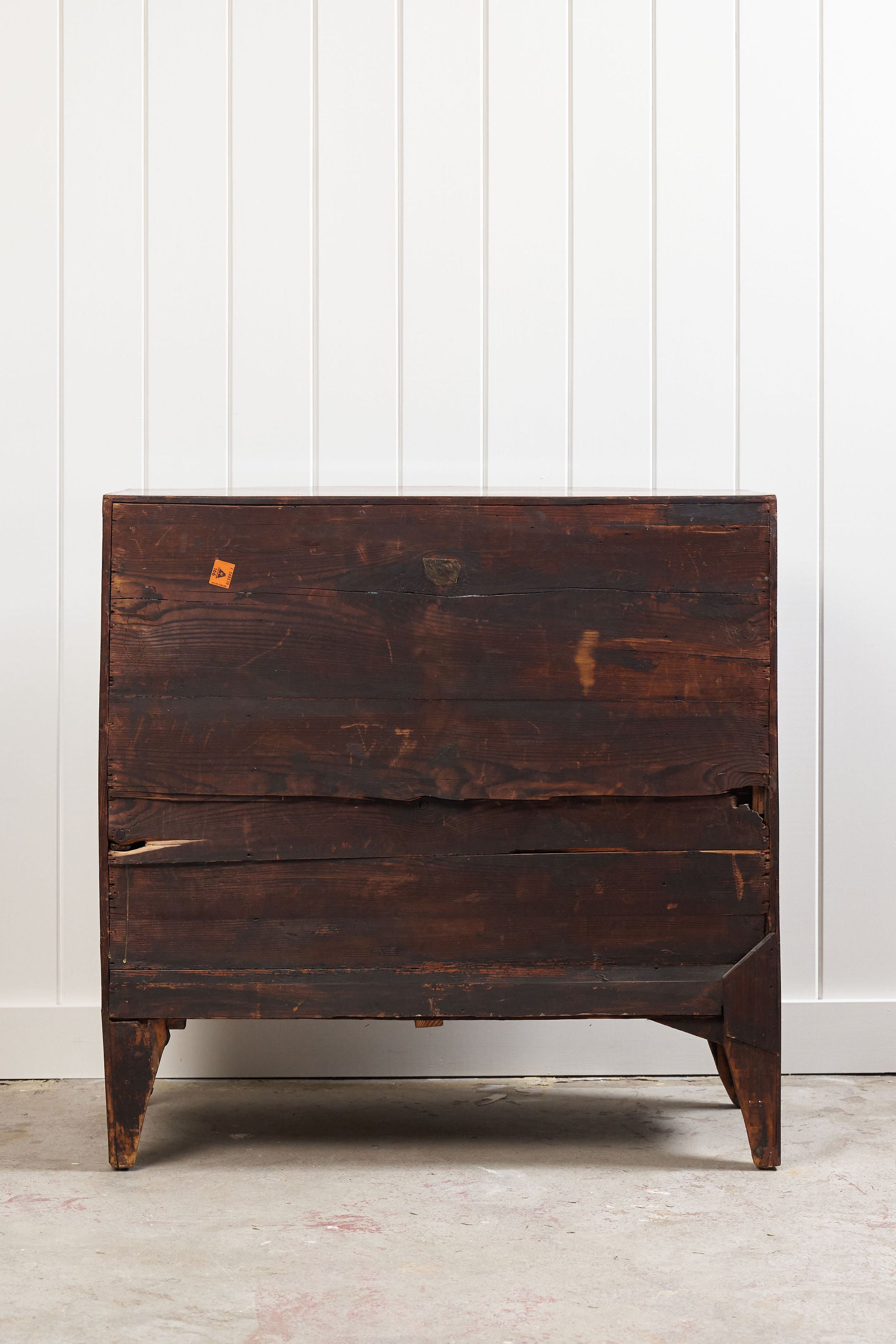 19th Century Inlaid Mahogany Bowfront 3 Drawer Bachelor's Chest